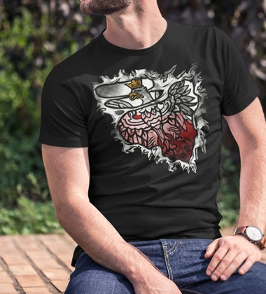 Koszulka-Orzeł w sercu